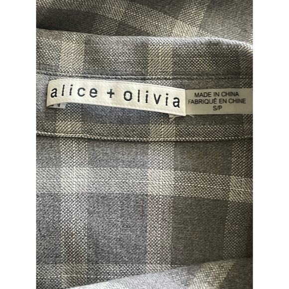 Alice + Olivia Plaid Dress - Picture 5 of 6